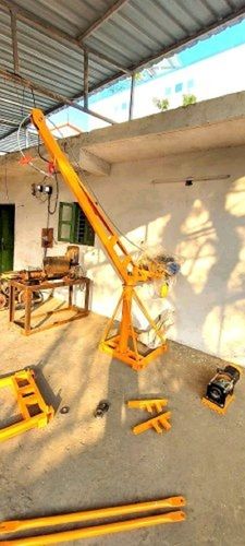 Eot High Performance And Heavy Duty Yellow Electric Construction Mini Crane