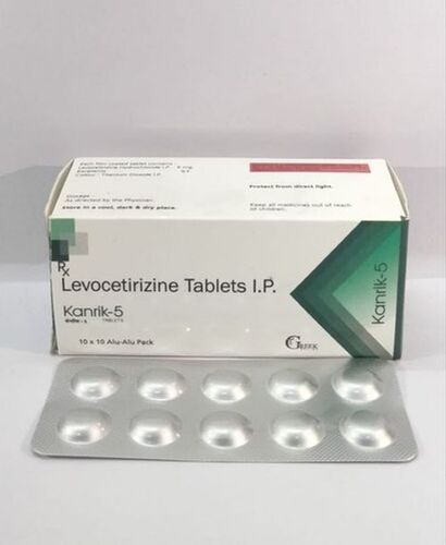 Lecocetirizine Tablet Ip Kanrik 5 10x10 
