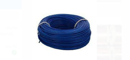 Length 90 Meter Pvc Insulated 1sq Mm Polycab Flame Retardant Blue House Wire