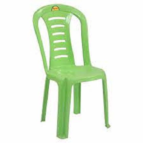 Light Weight Strong Unbreakable And Long Durable Plain Green Plastic Chair