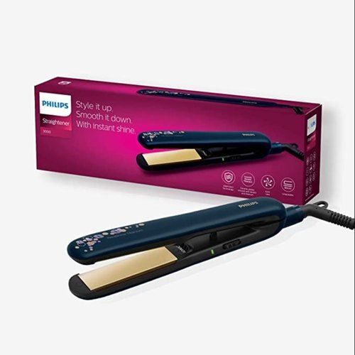 Lightweight Durable Easy To Use Black Philips Titanium Hair Straightener 