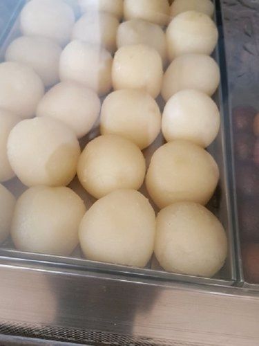 Mouthwatering Hygienically Prepared Soft Delicious And Sweet White Rasgulla Carbohydrate: 22.6 Grams (G)