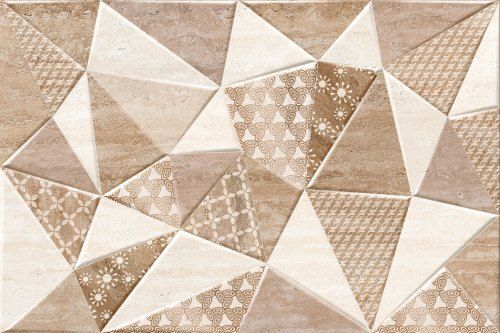 Non Slip Crack And Scratch Resistant Rectangular Ceramic Floor Tiles