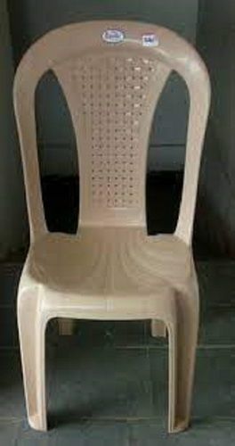 Strong Light Weight Comfortable And Crack Resistant Plain Plastic Chair