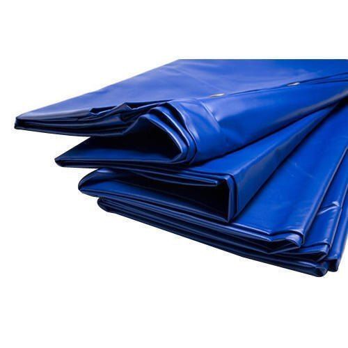 Water Resistant Heavy Duty And Long Durable Plain Blue Plastic Tarpaulin Design Type: Standard