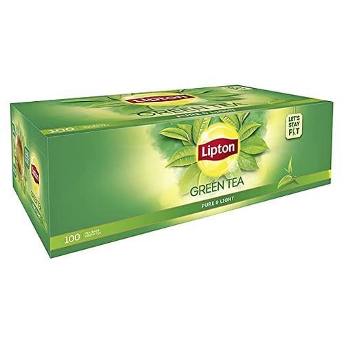  All Natural Flavour Zero Calories Improves Metabolism Lipton Pure & Light Green Tea Bags 100 Pcs