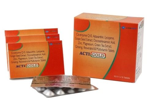  Astaxanthin Lycopene Multivitamin Tablets Pack Of 10 X 1 X 10 Tablets