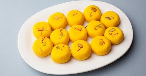  Natural Mouth Watering Tasty And Yummy Heathy Delicious Sweet Yellow Peda Carbohydrate: 24.5 G Grams (G)