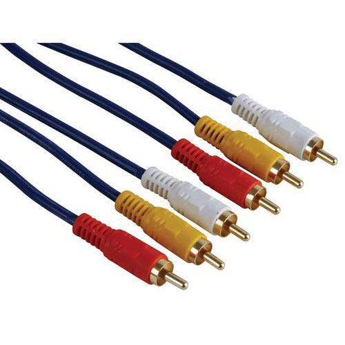 1.5 Meter Length Copper And Pvc Material Audio Video Cable 