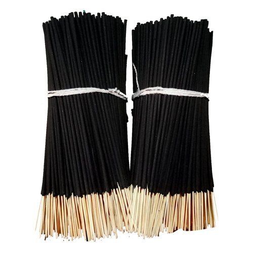 Black 11 Inch Length 20 Minutes Burning Time Mogra Fragrance Incense Stick 