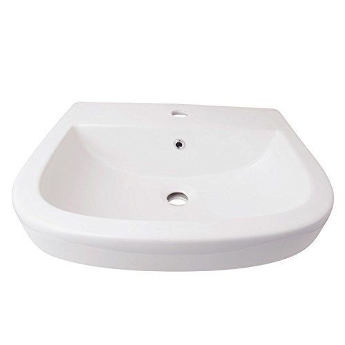 Oval Easy To Clean Scratch Resistance And Wall Mounted Ceramic White Wash Basin