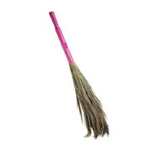 Easy-To-Use Natural Materials Comfortable And Soft Pink Grass Brooms Shelf Life: 12 Months