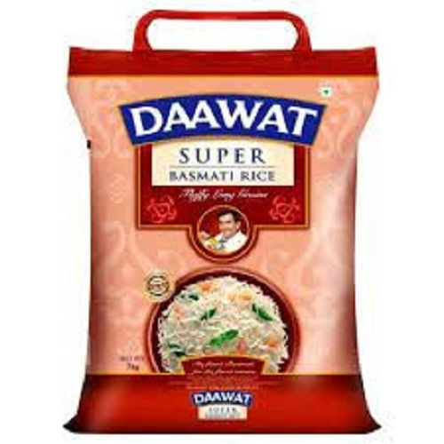 Healthy Natural And Fresh Chemical Free Long Grain Daawat White Basmati Rice Broken (%): 5%