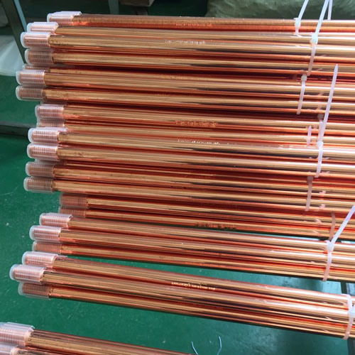 Round Industrial Copper Bonded Threaded Earthing System Rods(Corrosion Proof)