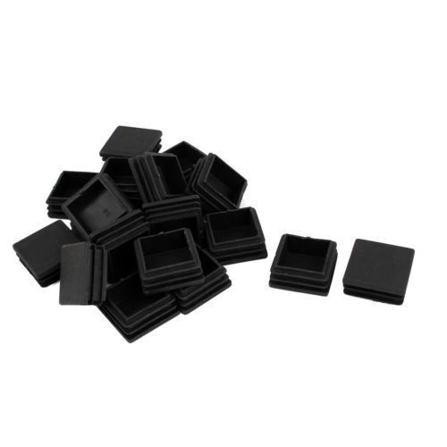 Ldpe Plastic Insert Caps, Recyclable And Square Shape, Black Color Size ...