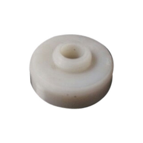 Plastic Bearing Roller, Round Shape And 1 Inch Diameter, White Color Number Of Rows: Single Row