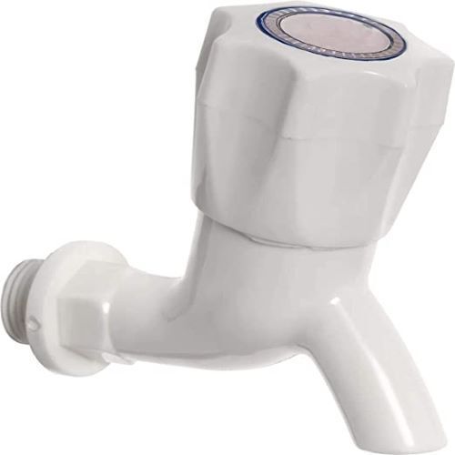 Pvc Polo White Polished Polyvinyl Chloride Multi Purpose Plastic Bibcock Water Tap