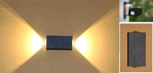Pvc Wall Mounted Warm White Wall Light, 2700 K - 3000 K Color Temperature