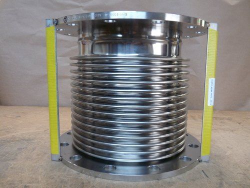 Ruggedly Constructed Heavy Duty Round Chrome Finished Stainless Steel Bellow