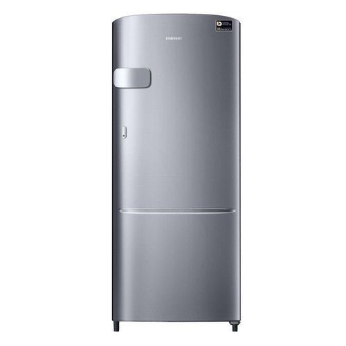 Gray Sleek And Attractive Samsung 192 Litres 3 Star Single Door Refrigerator, Elegant Inox