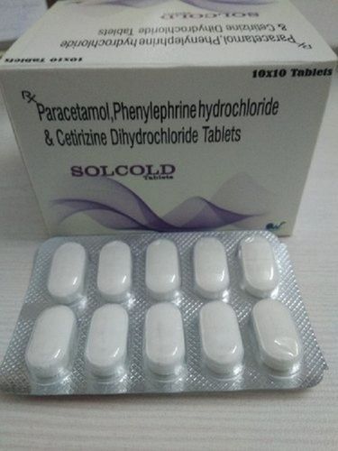 Solcold Paracetamol Anti Cold Tablet 