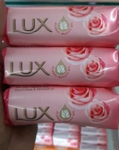 White  Soft And Glowing Skin Long-Lasting Fragrances Rose Lux Bath Soap