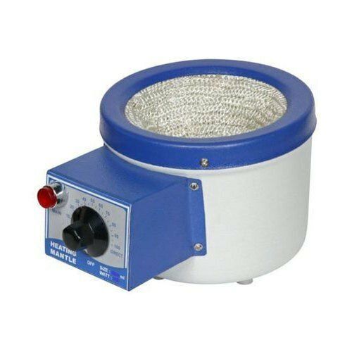 Mild Steel 350 Degree Surface Temperature And 500 Ml Flask Capacity 200 Watt Laboratory Heating Mantle