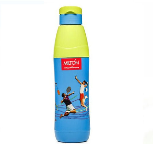 Blue And Yellow Colour Plastic Material Milton Water Bottle 900 Ml Capacity Diameter: 2.5 Inch (In)