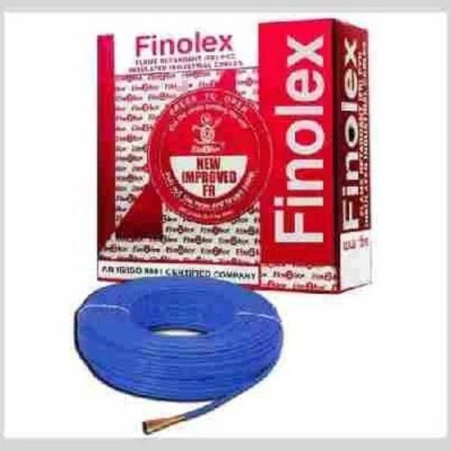 Blue Colour 90 M Length 1 Sqmm Size Finolex Housing Wire Cable Application: Telecommunication