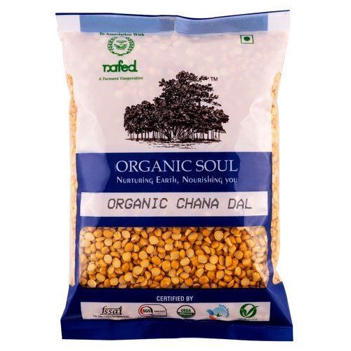 Chemical And Preservatives Free Healthy Unpolished Yellow Chana Dal
