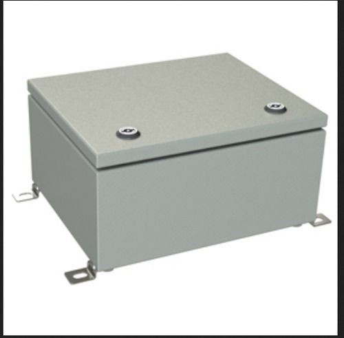 Pack Of 1 Grey Silver Colour Carbon Steel Material Enclosure Box Thickness: 3 Millimeter (Mm)