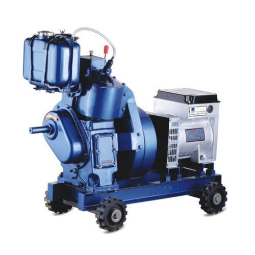 Blue Highly Efficient Long Lasting High Performance Electric Power Diesel Generator