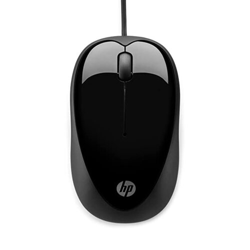 Hp X1000 Wired Usb Mouse With 3 Handy Buttons Fast-Moving Scroll Wheel And Optical Sensor Works On Most Surfaces