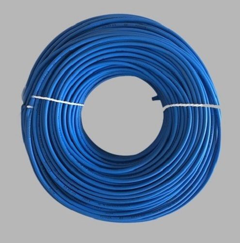 Long Durable High Performance Flexible Blue Electrical Copper Wire Conductor Material: Pvc