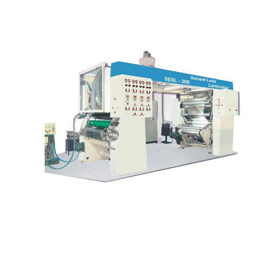 Rust Proof Heavy Duty Steel Automatic Solvent Less Lamination Machine