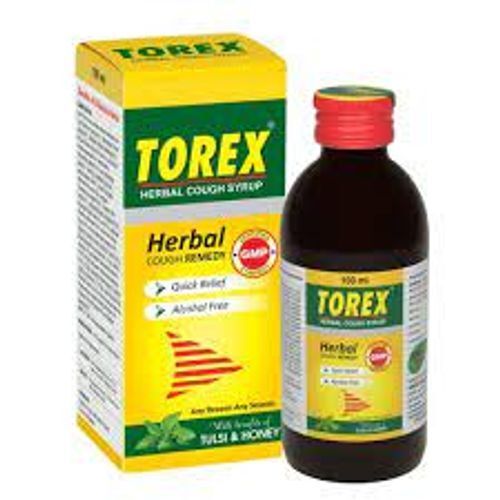 Use To Treat Cough Torex Herbal Cough Syrup, 100Ml  Ingredients: Diphenhydramine