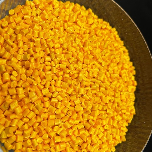 1 Kilogram Packaging Size Industrial Grade Yellow ABS Plastic Granules - Density: 1.02 g/m³, Material: ABS Plastic, Type: Industrial Grade, Color: Yellow