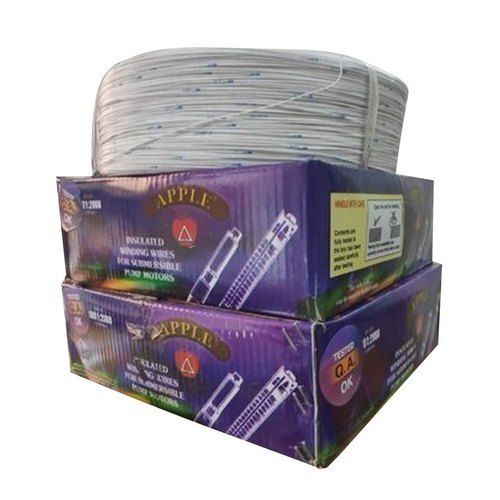 120 Meter Length 1.1 Mm Diameter White Submersible Winding Wire