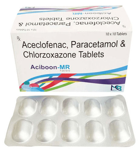 Relief Pain And Stiffness Muscles Strains Sprains Chlorzoxazone Tablet Age Group: Adult