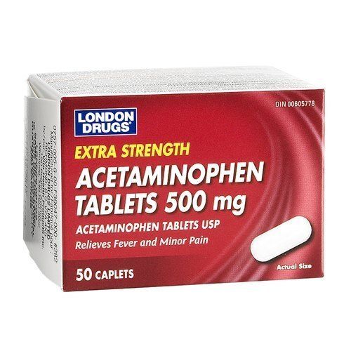 Relief Mild To Moderated Pain Headaches Capsule Acetaminophen Tablet  Day And Cool Place