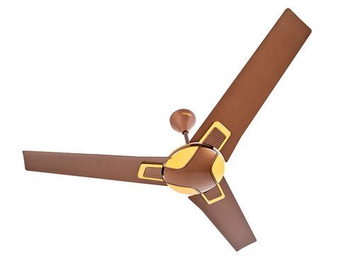 Brown And Yellow 70 Watt Input 220 Volt Blade Diameter 1300 Mm Ceiling Fan