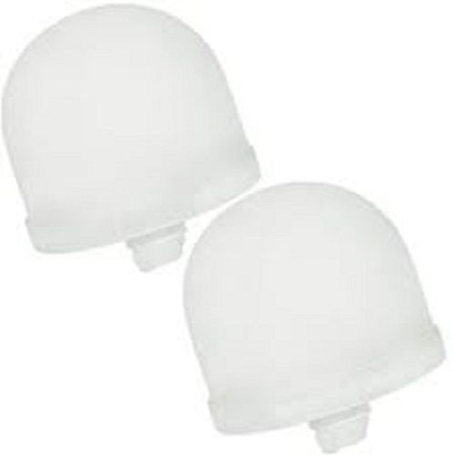 Crack And Scratch Resistance Light Weight White Ceramic Dome Nozzle 