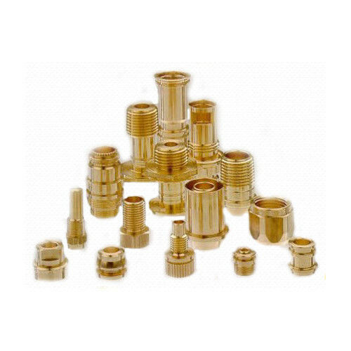 Cylindrical Shape High Polished And Easily Connected With Machine Brass Turned Components