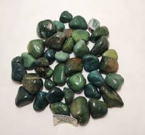 Highly Durable And Attractive Easy To Clean Green Natural Pebble Stone