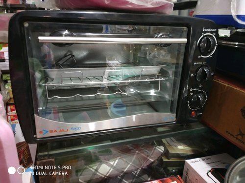 Plastics Highly Efficient High Performance And Sufficient Black Bajaj Microwave Oven