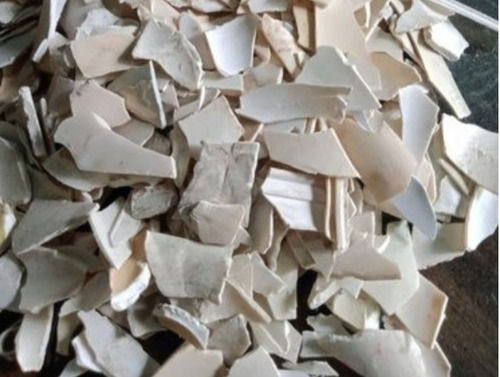 Irregular Size White Pvc Pipe Grinded Scrap For Recycling Industry