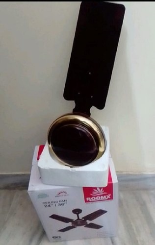 कम बिजली की खपत और ऊर्जा कुशल ब्राउन इलेक्ट्रिक सीलिंग फैन ब्लेड सामग्री: आयरन