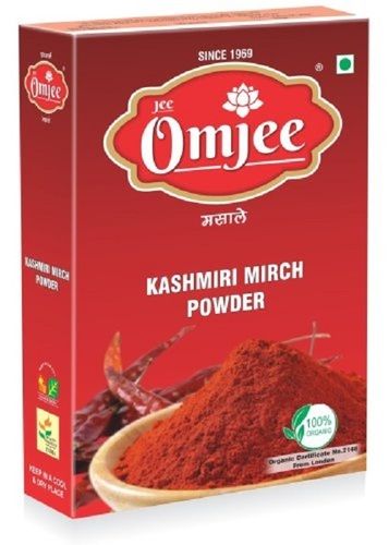 No Preservative Added And Chemical Free Omjee Kashmiri Chilli Powder