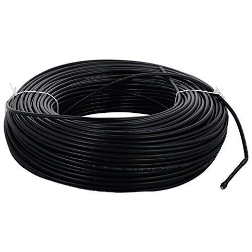 Black Pvc Polyvinyl Chloride Electrical Wire For Industrial Application 