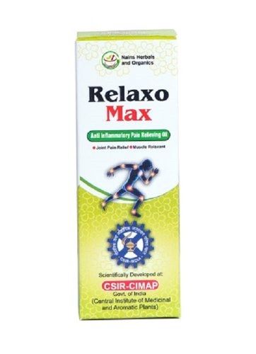 Black Longer Shelf Life And Non Harmful Relaxo Max Pain Relief Oil For Pain Relief Oil